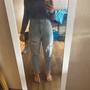 American Eagle Curvy Mom Jeans